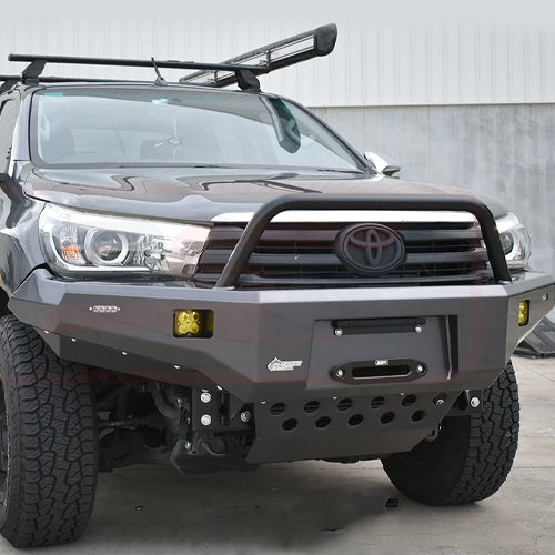 Toyota Hilux N80 MK1-MK2 2016-4/2020 Ambush Single Hoop Bullbar