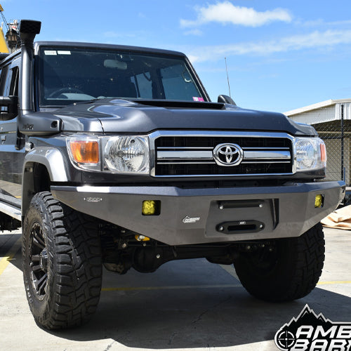 Toyota Landcruiser 70 Series Ambush Hoopless Bullbar – Precision ...