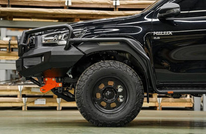 PIAK Hilux 2020 Onwards Elite Post Bar Orange tow and black under body