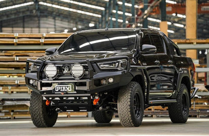 PIAK Hilux 2020 Onwards Elite Post Bar Orange tow and black under body