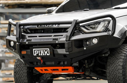 PIAK Isuzu 2020 Onwards Elite Post Bar Orange tow and black under body