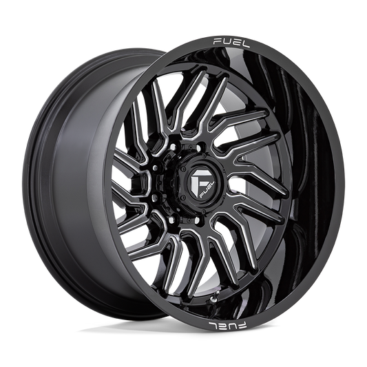 Fuel Hurricane D807 - Gloss Black Milled