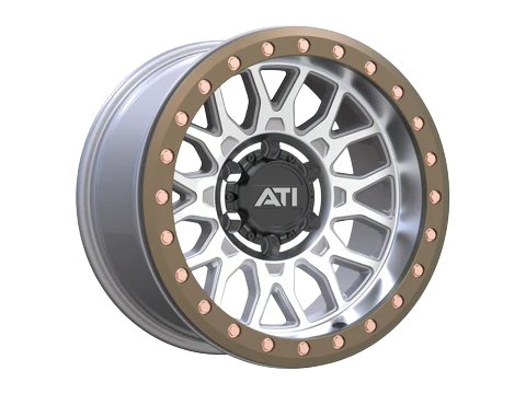 AT-01 17X8.5 HYBRID BEADLOCK WHEEL - MACHINED (5X150)