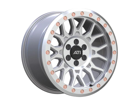 AT-01 17X8.5 HYBRID BEADLOCK WHEEL - MACHINED (5X150)