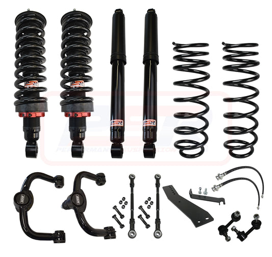 Nissan Navara NP300 Coil Rear PSR TTG 3" Lift Kit LONG TRAVEL (2" Rear)