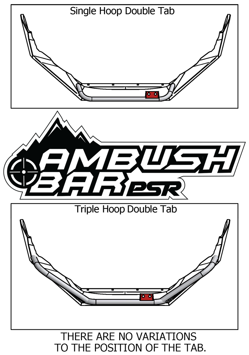 Toyota Hilux N80 MK1-MK2 2016-4/2020 Ambush Single Hoop Bullbar