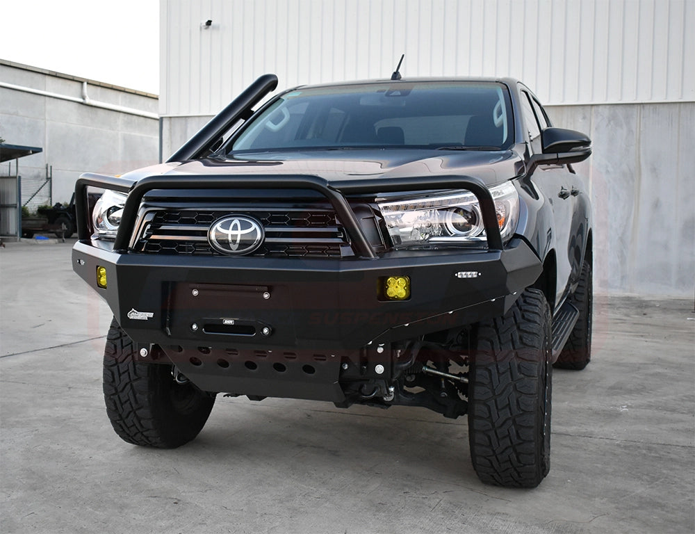 Toyota Hilux N80 MK1-MK2 2016-4/2020 Ambush Triple Hoop Bullbar