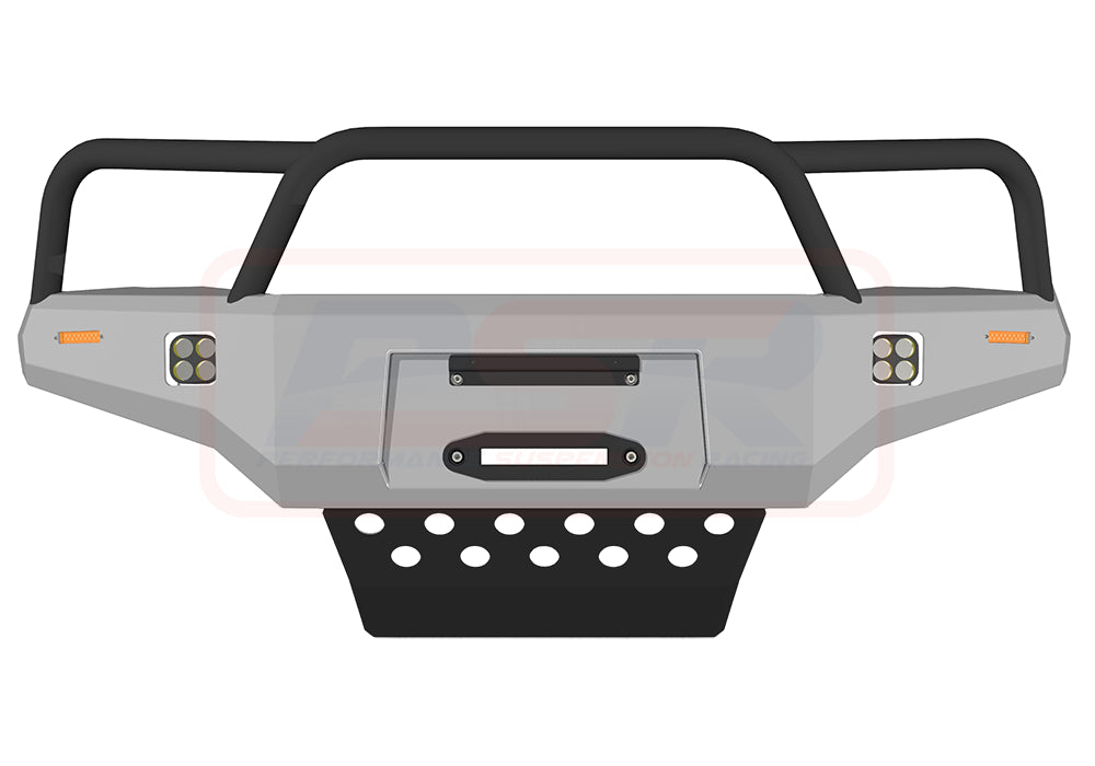 Toyota Hilux N80 MK1-MK2 2016-4/2020 Ambush Triple Hoop Bullbar