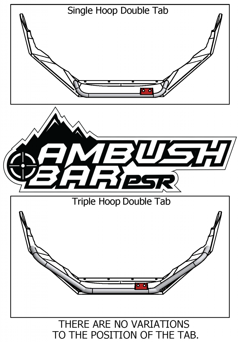 Nissan Navara NP300 Ambush Single Hoop Bullbar