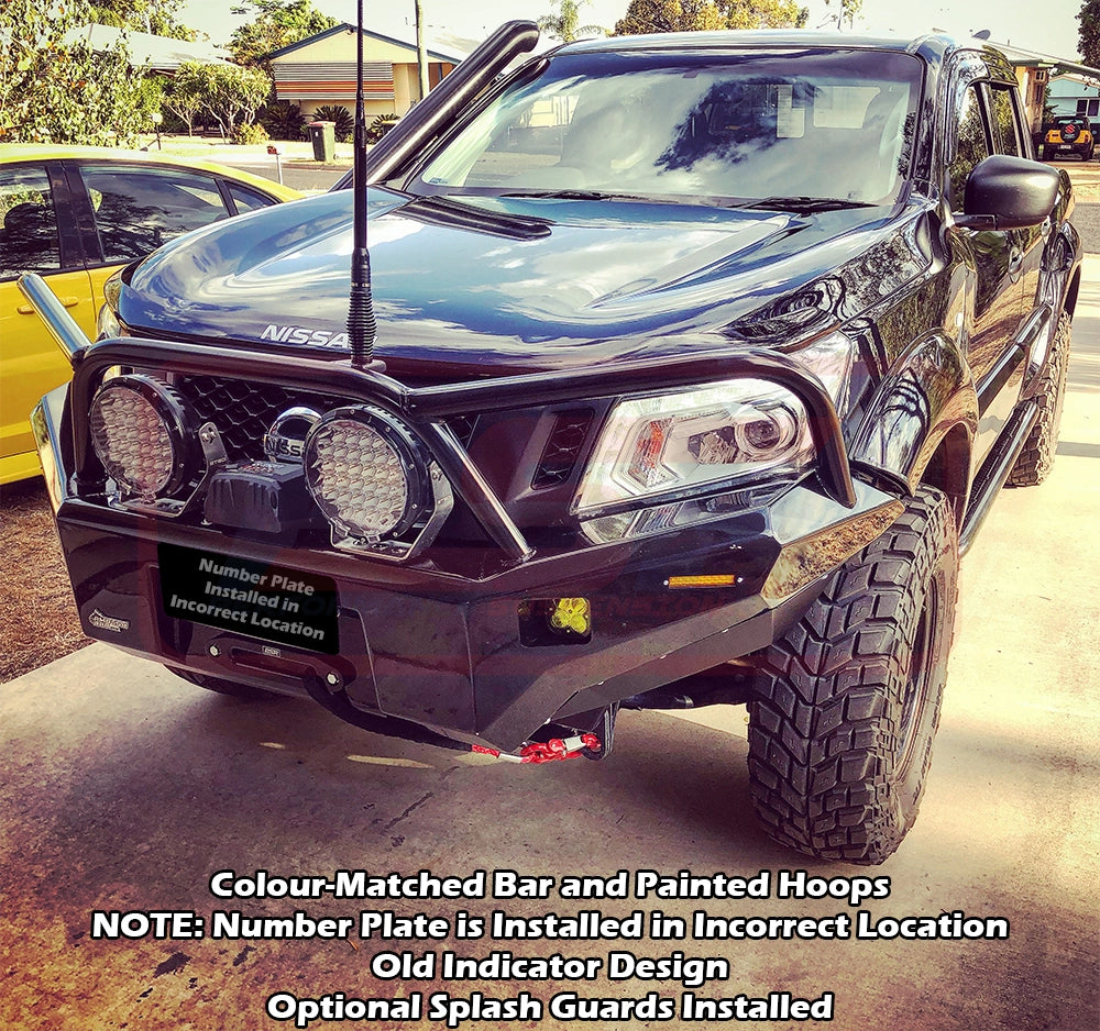 Nissan Navara NP300 Ambush Triple Hoop Bullbar