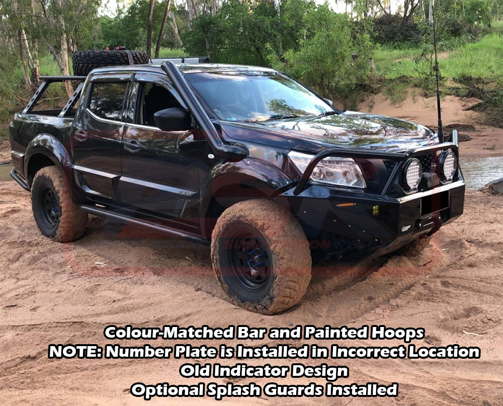 Nissan Navara NP300 Ambush Triple Hoop Bullbar