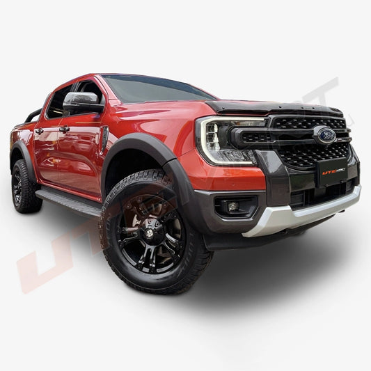 RANGER NEXT GEN FLARES EGR WILDTRACK FULL SET ULTRA MATTE BLACK 35MM WIDE