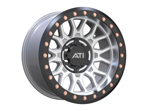 AT-01 17X8.5 HYBRID BEADLOCK WHEEL - MACHINED (5X150)