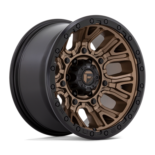 Fuel Traction D826 - Matte Bronze with Black Ring